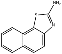 NAPHTHO[2,1-D]THIAZOL-2-YLAMINE 结构式