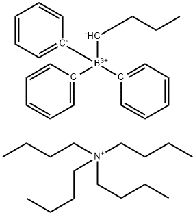 tetrabutylammonium butyltriphenylborate, 120307-06-4, 结构式