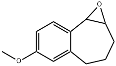 6-METHOXY-2,3,4,8B-TETRAHYDRO-1AH-1-OXA-BENZO[A]CYCLOPROPA[C]CYCLOHEPTENE Structure