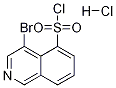 4-Bromoisoquinoline-5-sulfonyl chloride Hydrochloride Structure
