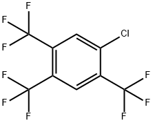 1-CHLORO-2,4,5-TRIS-TRIFLUOROMETHYL-BENZENE Structure