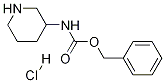 3-苄氧羰基氨基哌啶盐酸盐, 1203260-55-2, 结构式