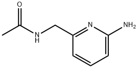 N-((6-Aminopyridin-2-yl)methyl)acetamide Struktur