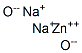 disodium zinc dioxide Structure