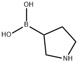3-(PYRROLIDINO)PHENYLBORONIC ACID 化学構造式