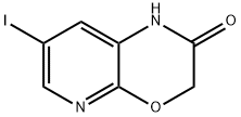 7-ヨード-1H-ピリド[2,3-B][1,4]オキサジン-2(3H)-オン 化学構造式