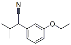 Benzeneacetonitrile, 3-ethoxy-alpha-(1-methylethyl)- (9CI) Structure
