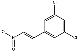 2,6-二氯-BETA-硝基苯乙烯 结构式