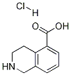 1,2,3,4-tetrahydroisoquinoline-5-carboxylic acid hydrochloride Structure