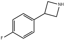 3-(4-Fluorophenyl)azetidine Struktur