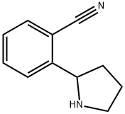 2-(2-Pyrrolidinyl)benzonitrile Structure