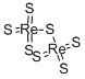 RHENIUM HEPTASULFIDE Structure