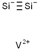 硅化钒, 12039-87-1, 结构式