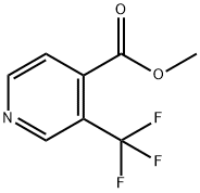 Methyl 3-(trifluoroMethyl)isonicotinate Structure