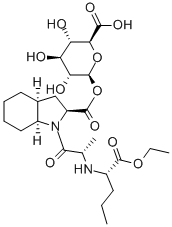 培哚普利酰基-Β-D-葡糖苷酸, 120398-66-5, 结构式