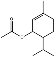 6-(isopropyl)-3-methylcyclohex-2-en-1-yl acetate 结构式