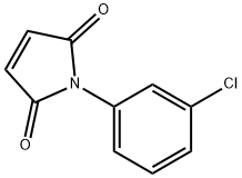 1-(3-CHLORO-PHENYL)-PYRROLE-2,5-DIONE Struktur