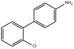 2'-クロロ-1,1'-ビフェニル-4-アミン 化学構造式