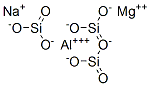 Silicic acid, aluminum magnesium sodium salt Struktur