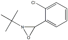 2-TERT-BUTYL-3-(2-CHLOROPHENYL)-1,2-OXAZIRIDINE Structure