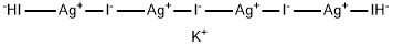 SILVER POTASSIUM IODIDE 化学構造式