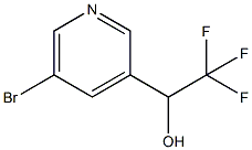1-(5-broMopyridin-3-yl)-2,2,2-trifluoroethanol Structure