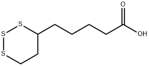1,2,3-Trithiane-4-pentanoic Acid Structure
