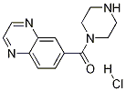 哌嗪-1-基(喹喔啉-6-基)甲酮盐酸盐, 1204298-55-4, 结构式