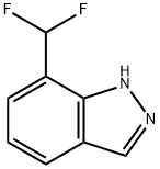 7-(二氟甲基)-1H-吲唑, 1204298-72-5, 结构式