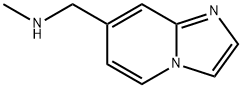 N-(イミダゾ[1,2-A]ピリジン-7-イルメチル)-N-メチルアミン 化学構造式