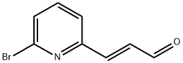 (E)-3-(6-bromopyridin-2-yl)acrylaldehyde Structure