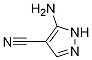 5-氨基-1H-吡唑-4-甲腈,1204396-41-7,结构式