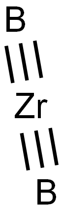 Zirconium Boride Struktur