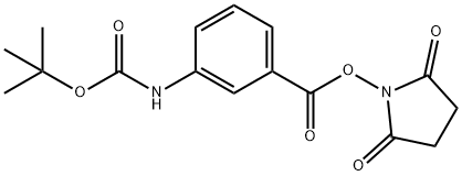 BOC-4-ABZ-OSU Structure