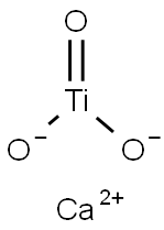 钛酸钙,12049-50-2,结构式