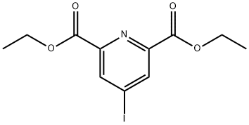 Diethyl 4-iodo-2,6-pyridinedicarboxylate Structure