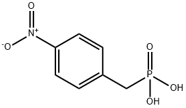 (4-Nitro-benzyl)-phosphonic acid Struktur