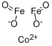 四氧二铁酸钴,12052-28-7,结构式