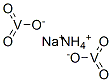 バナジン酸アンモニウムナトリウム 化学構造式