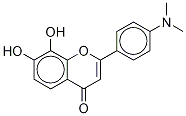4'-DiMethylaMino 7,8-Dihydroxyflavone HydrobroMide Structure