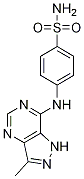 BenzenesulfonaMide, 4-[(3-Methyl-1H-pyrazolo[4,3-d]pyriMidin-7-yl)aMino]- Struktur