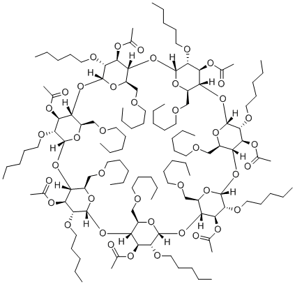 120614-93-9 Heptakis-(2,6-di-O-pentyl-3-O-acetyl)-beta-Cyclodextrin