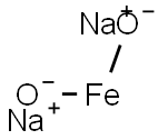 SODIUM FERRITE, NA2FEO2 化学構造式