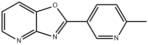 2-(6-Methyl-pyridin-3-yl)-oxazolo[4,5-b]pyridine,120623-52-1,结构式