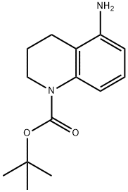 5-氨基-3,4-二氢喹啉-1(2H)-羧酸叔丁酯, 1206248-74-9, 结构式