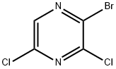 2-ブロモ-3.5-ジクロロピラジン 化学構造式
