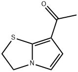 Ethanone, 1-(2,3-dihydropyrrolo[2,1-b]thiazol-7-yl)- (9CI) Structure