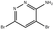 4,6-dibromopyridazin-3-amine Structure