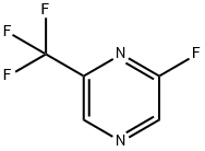 2-氟-6-(三氟甲基)吡嗪 结构式