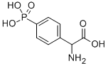 4-磷酰基苯甘氨酸 结构式